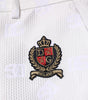 Dolce & Gabbana White DNA DG Patch Logo Cotton Trouser Shorts