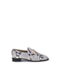 Mocassins Ferragamo en cuir imprimé python