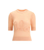 Pull en laine avec logo Chloé