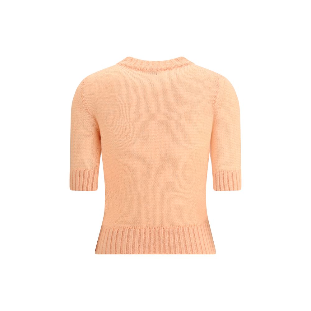 Pull en laine avec logo Chloé