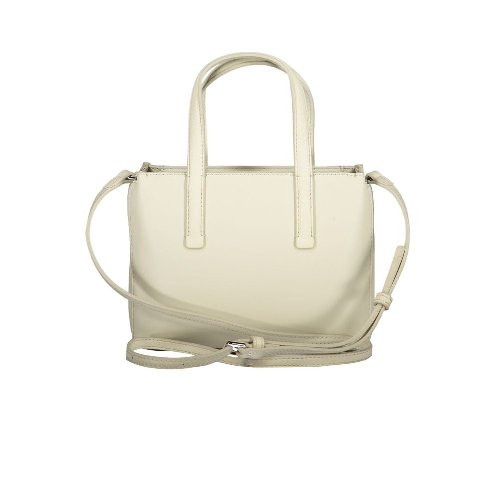 Sac à main en polyester beige Calvin Klein