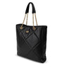 Dolce & Gabbana Black Leather Tote Bag