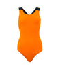 Maillot de bain une pièce en polyester orange Dolce &amp; Gabbana