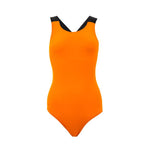 Maillot de bain une pièce en polyester orange Dolce &amp; Gabbana