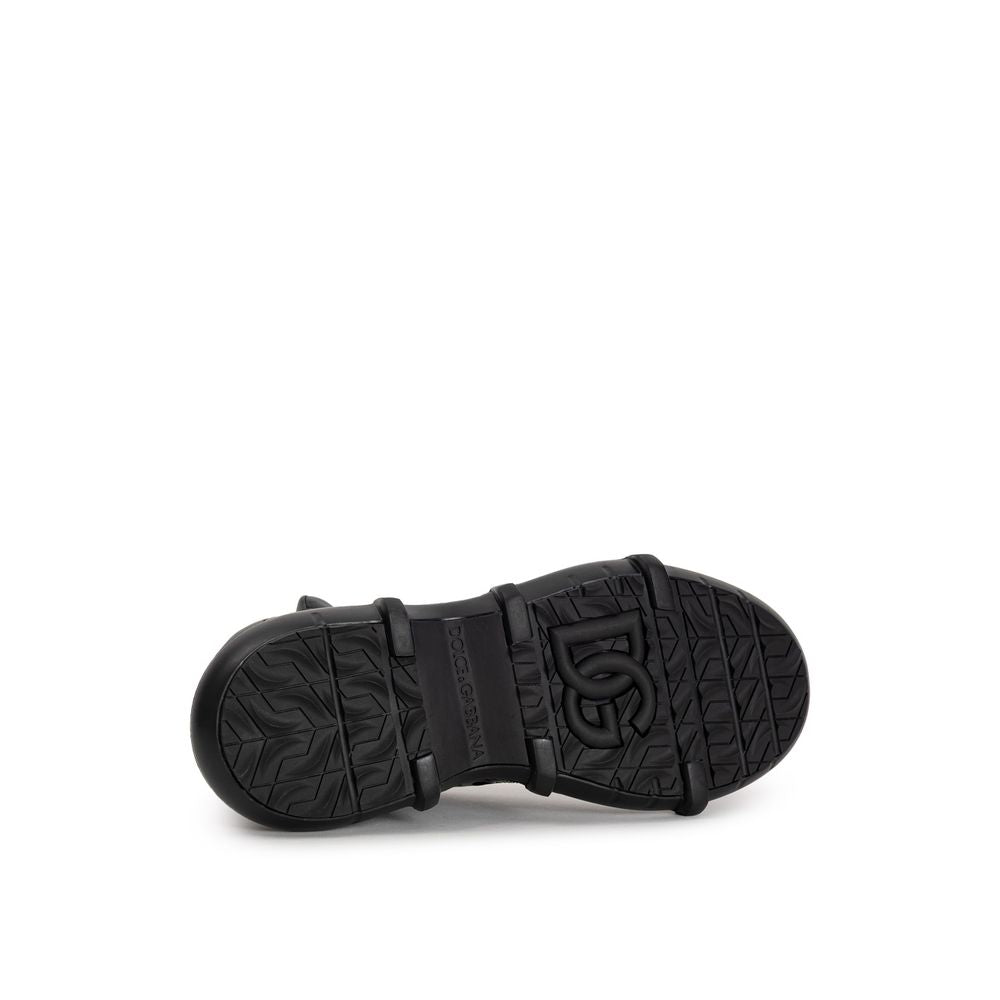 Chaussures richelieu et derby en cuir noir Dolce & Gabbana