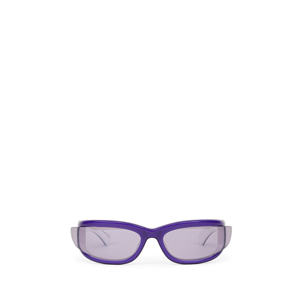 Lunettes de soleil Bottega Veneta en acétate violet
