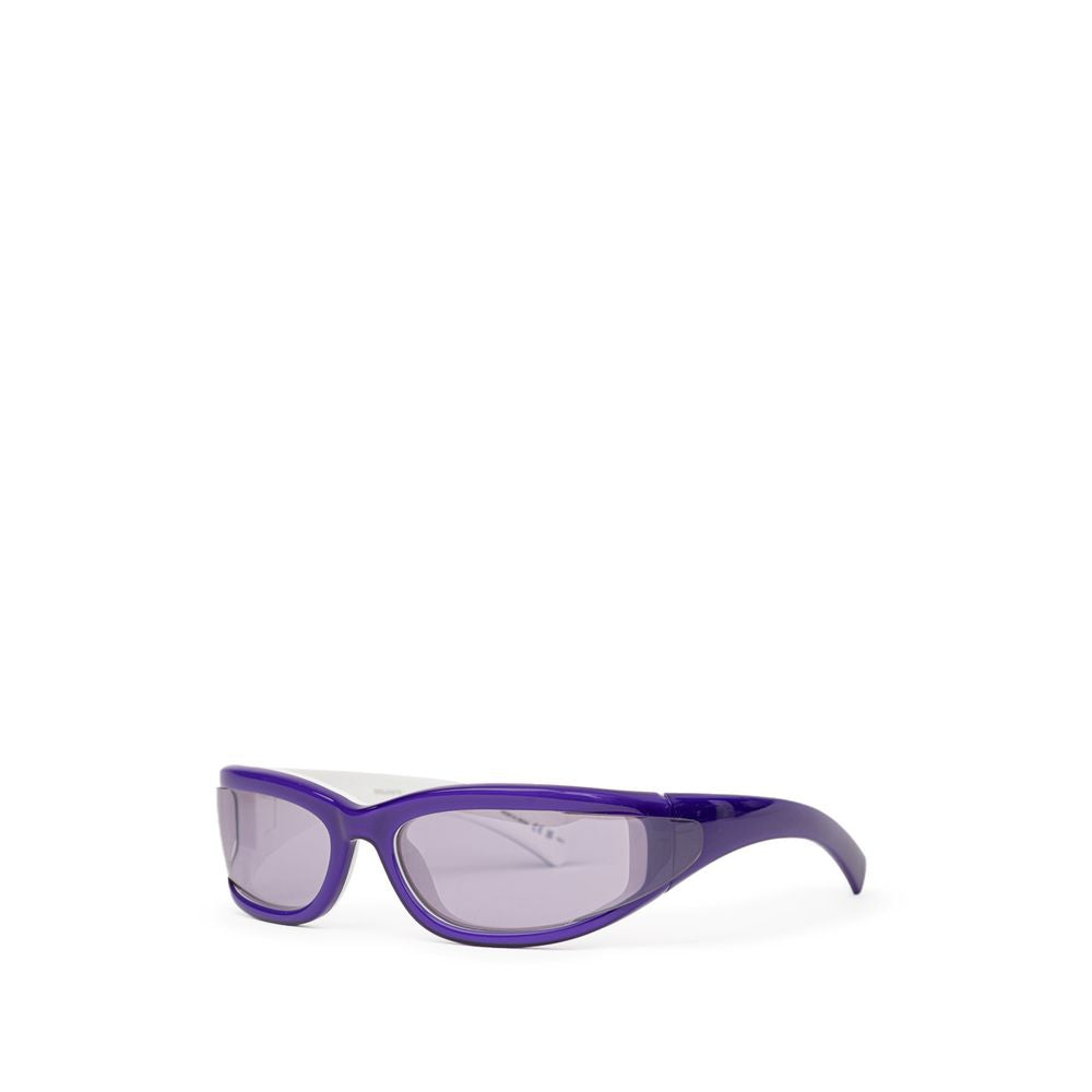 Lunettes de soleil Bottega Veneta en acétate violet