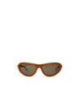 Bottega Veneta Brown Acetate Sunglass
