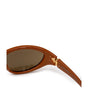 Bottega Veneta Brown Acetate Sunglass