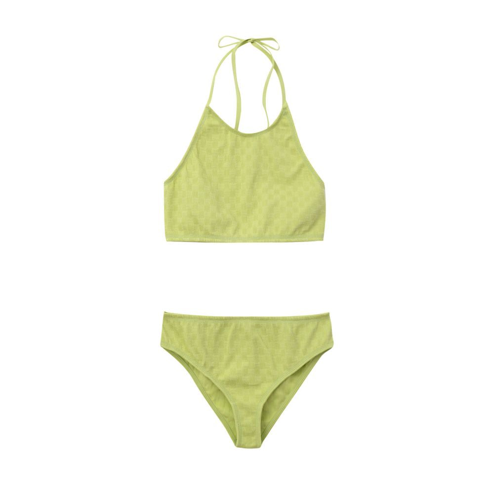 Bikini Bottega Veneta en polyamide jaune