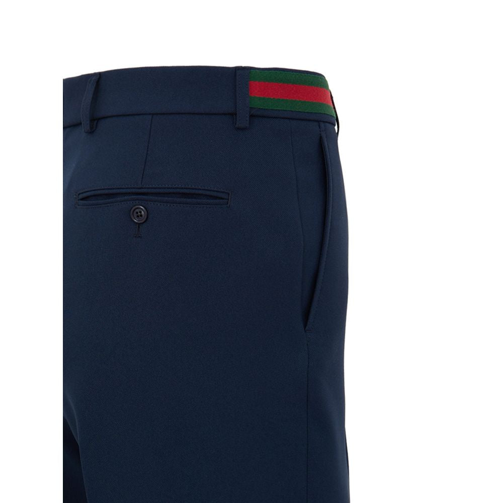 Gucci Blue Cotton Denim Jeans