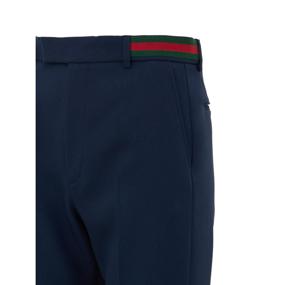 Gucci Blue Cotton Denim Jeans