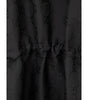 Trench-coat en polyester noir Gucci