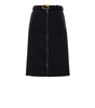 Gucci Black Wool Skirt