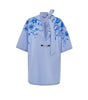 Gucci Blue Cotton Shirt