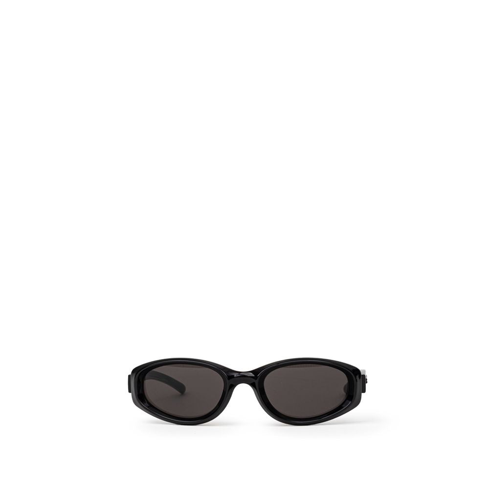 Lunettes de soleil Bottega Veneta en acétate noir