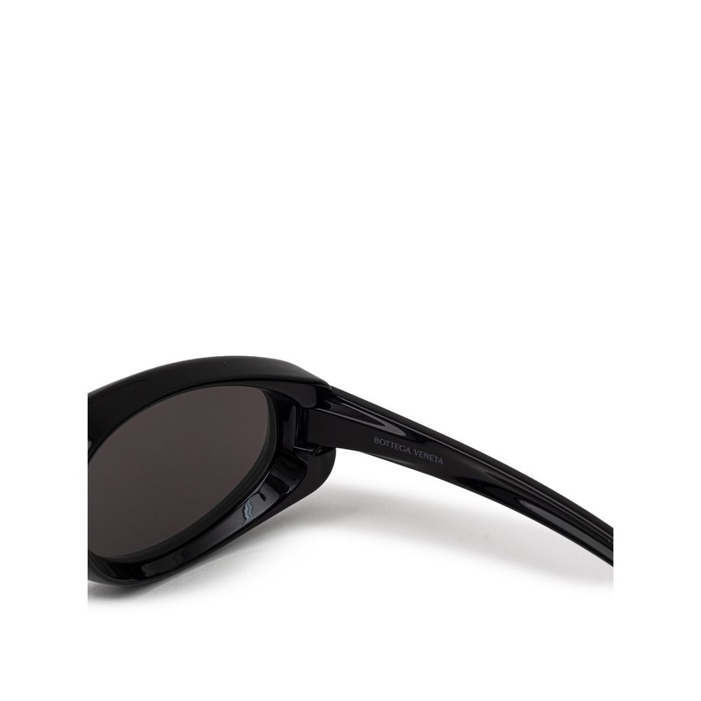 Lunettes de soleil Bottega Veneta en acétate noir