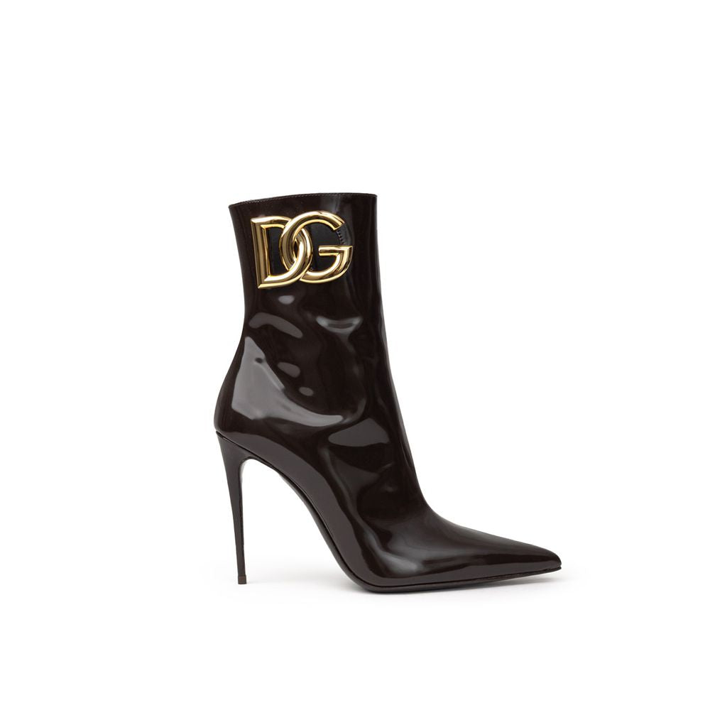 Dolce & Gabbana Brown Leather Boot