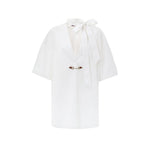 Chemise en coton blanc Gucci