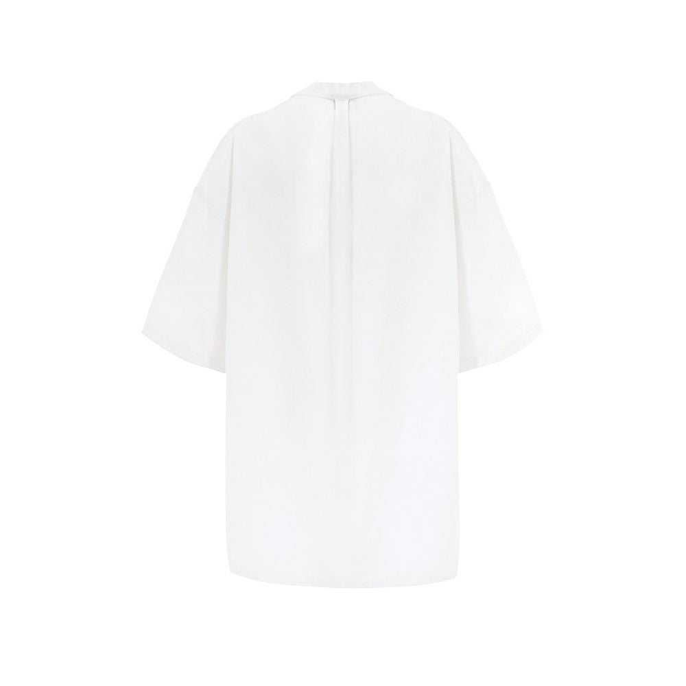 Chemise en coton blanc Gucci