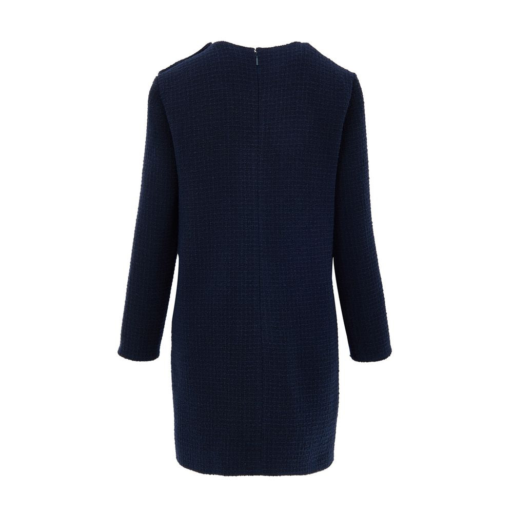 Gucci Navy Blue Wool Short