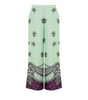 Gucci Green Silk Pant
