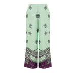 Gucci Green Silk Pant