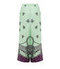 Gucci Green Silk Pant