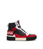 Dolce & Gabbana Baskets montantes en cuir bicolore