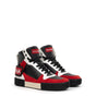 Dolce & Gabbana Baskets montantes en cuir bicolore