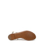 Sandales tongs en cuir blanc Dolce & Gabbana