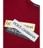 Dolce & Gabbana Red Cotton T-Shirt