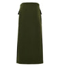 Gucci Green Wool Skirt