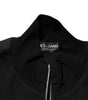 Dolce & Gabbana Black Cotton Logo Full Zip Men Bomber Jacket