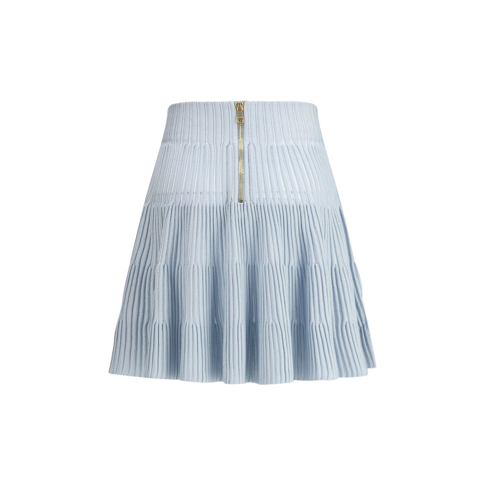 Balmain Knit Miniskirt