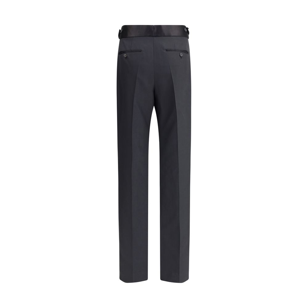 Pantalon en laine et soie Tom Ford