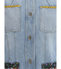Valentino Denim Jacket with embroidery