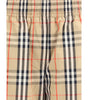 Pantalon en coton à carreaux Burberry