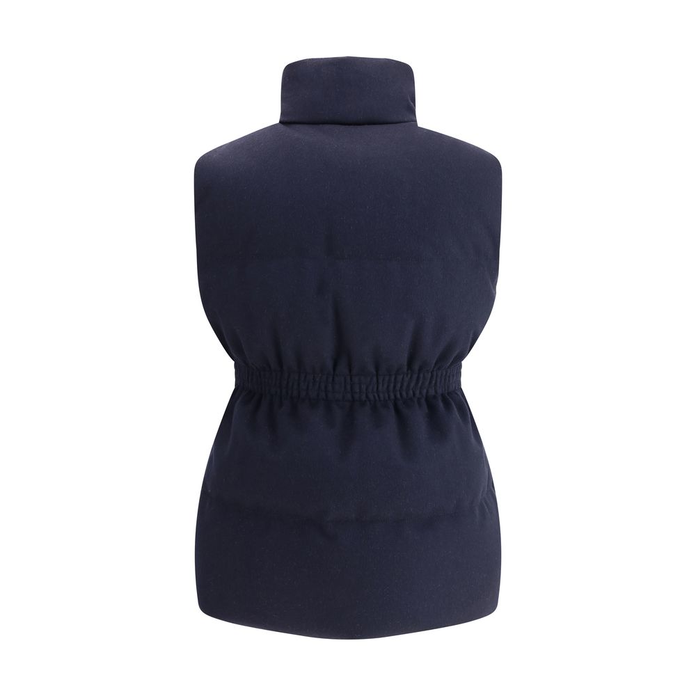 Gilet en flanelle Prada