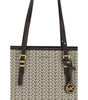 Michael Kors Quinn large jacquard logo Tote Bag