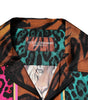Dolce & Gabbana Multicolor Silk Tiger Print Hawaiian T-shirt