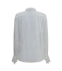 Chloé Ruffled silk muslin and lace Blouse