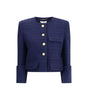 Chloé Boxy Jacket in wool plaid