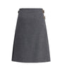 Prada Pleated Skirt in kid mohair