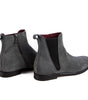 Dolce & Gabbana Gray Calfskin Boot