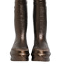 Dolce &amp; Gabbana Metallic Bronze Pull On Rain Boots Shoes