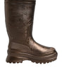 Dolce &amp; Gabbana Metallic Bronze Pull On Rain Boots Shoes