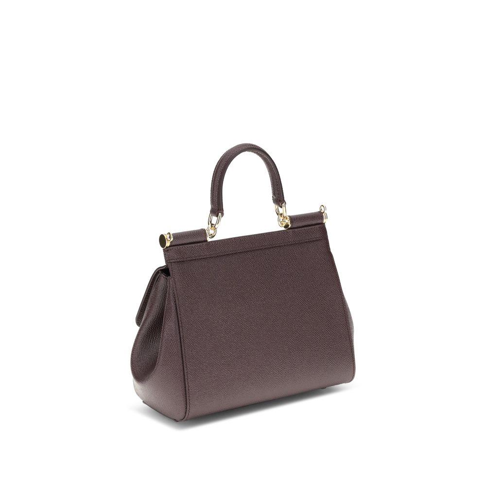Sac à main en cuir Dolce & Gabbana