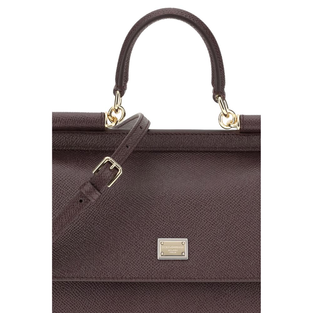 Sac à main en cuir Dolce & Gabbana