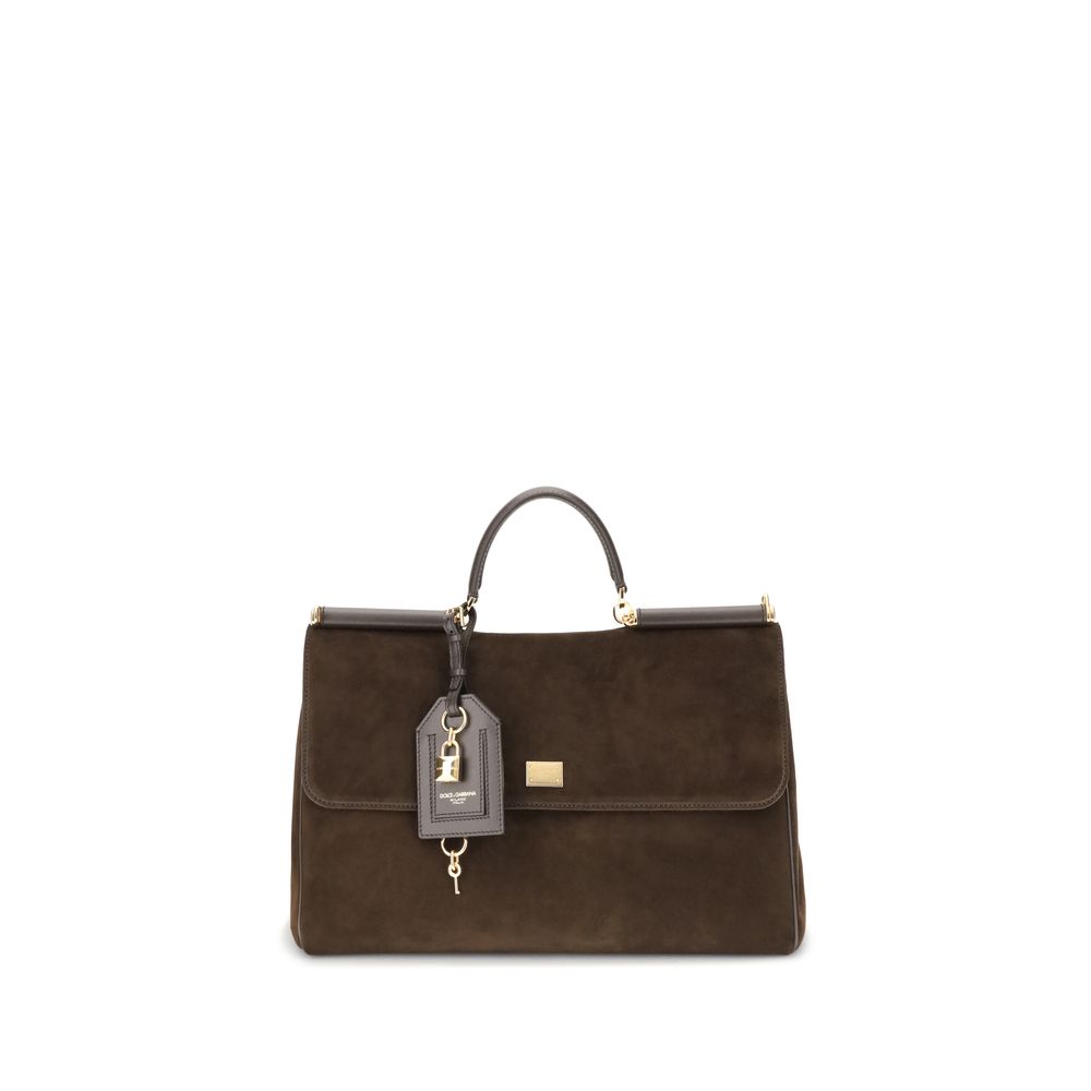 Sac à main en daim Dolce & Gabbana Sicily